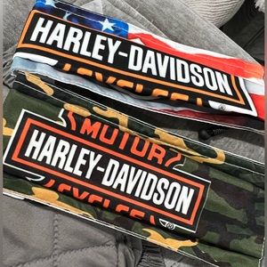 2 pack Harley Davidson masks with filters; New in bag